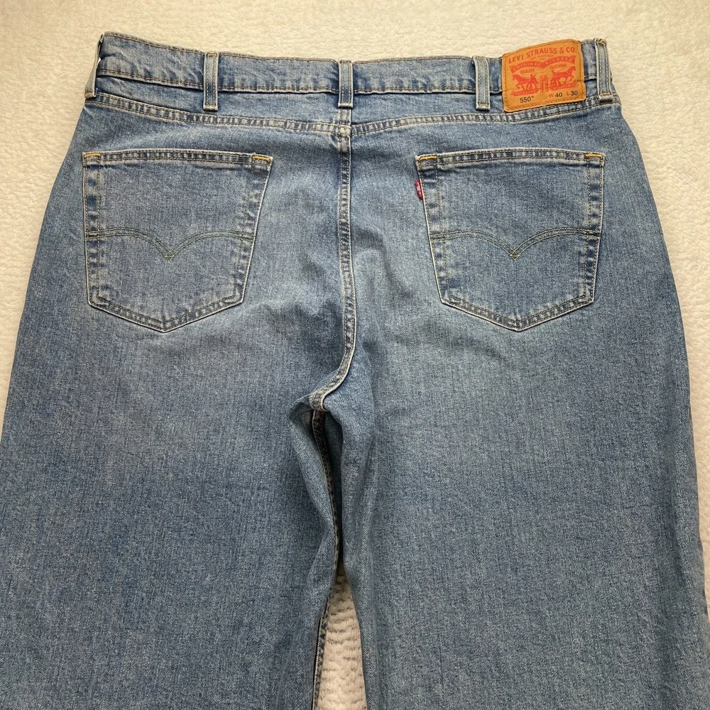Levis‎ 550 Jeans Mens Relaxed Fit Stretch 40X30